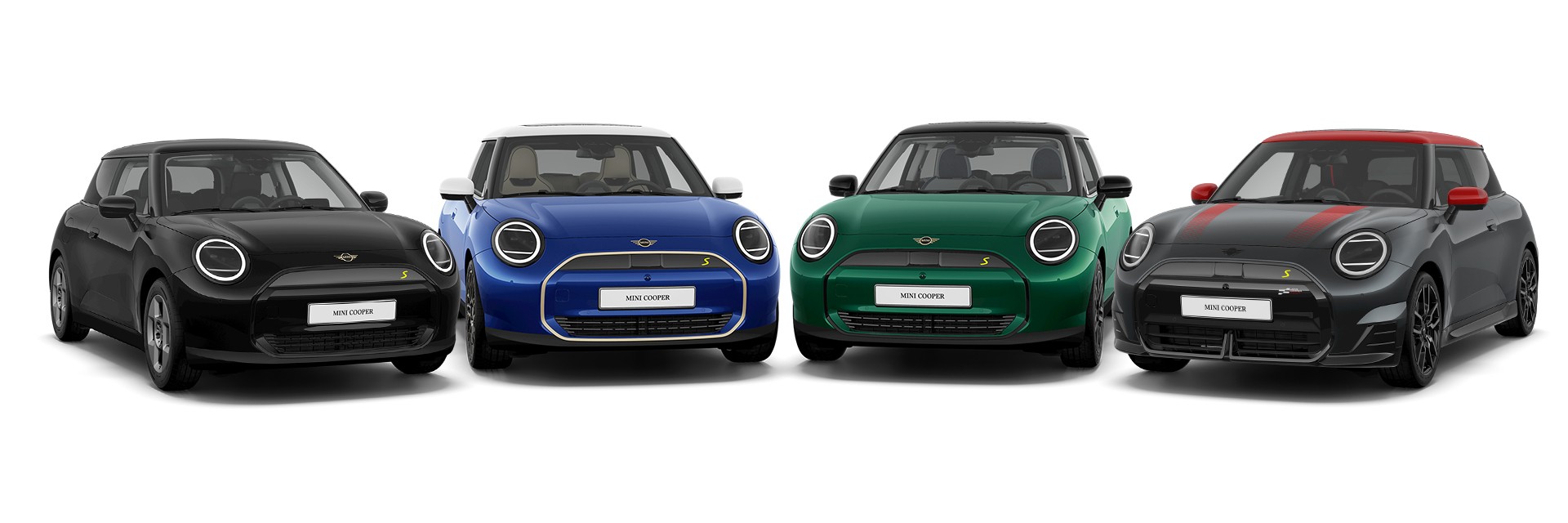 MINI 100% eléctrico - personalización - colores